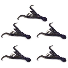 Simulated Squid Soft Bait Sea Fishing Octopus False Lure (Color: As pic show, Type: Style D)